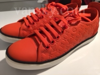 190303211510_LV Leather Sneakers Orange 003.jpg